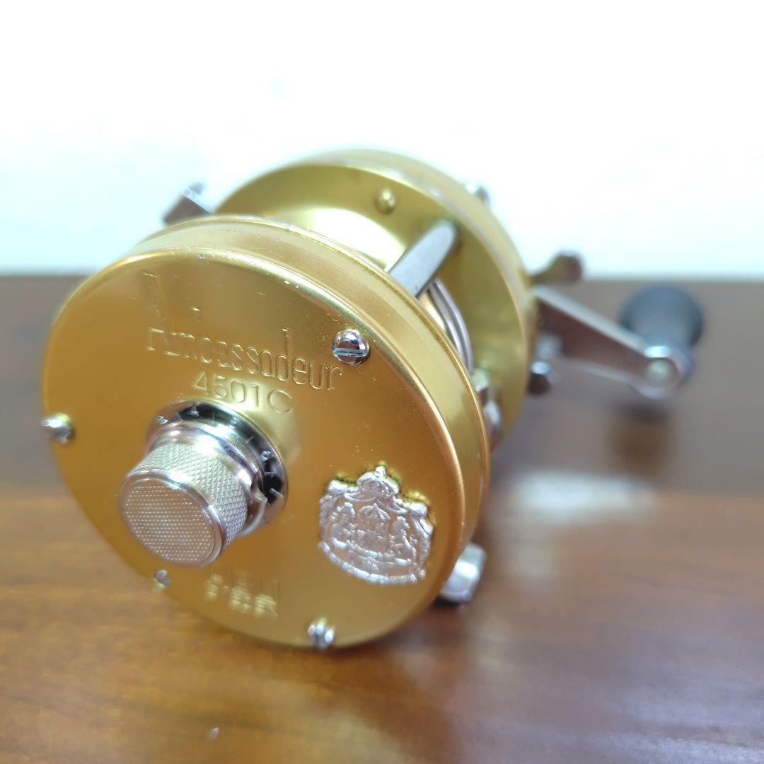 ABU Ambassadeur 4501C シャンパンゴールド／希少な左巻き