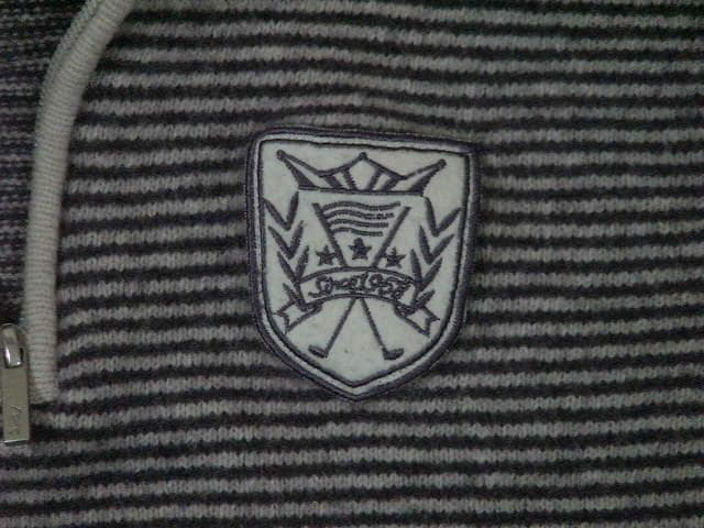 62228 PGAツアー　ハーフジップセーター　紫ほか　サイズM