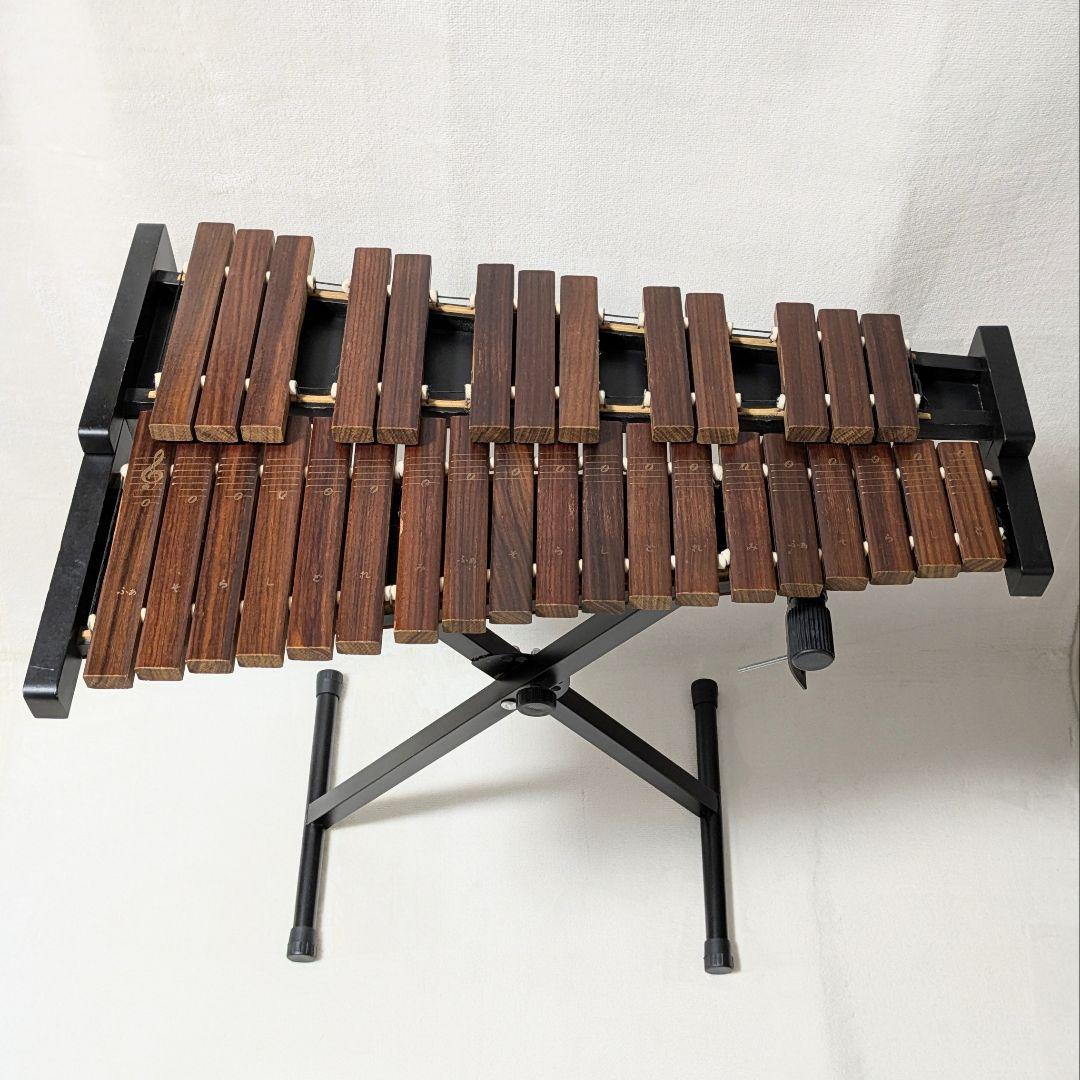 ゼンオン シロフォン 木琴 ZX-32P スタンド付き