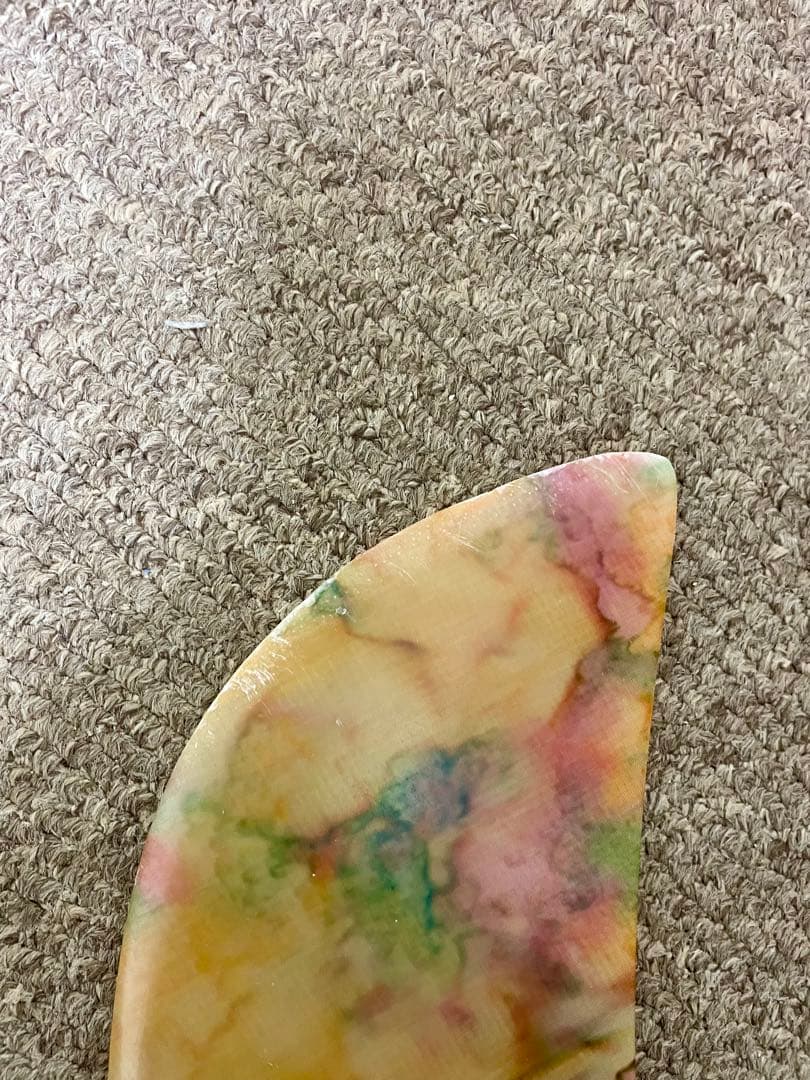 サーフィン　ロングボード　アイランドフィン　シングルボックスフィン　