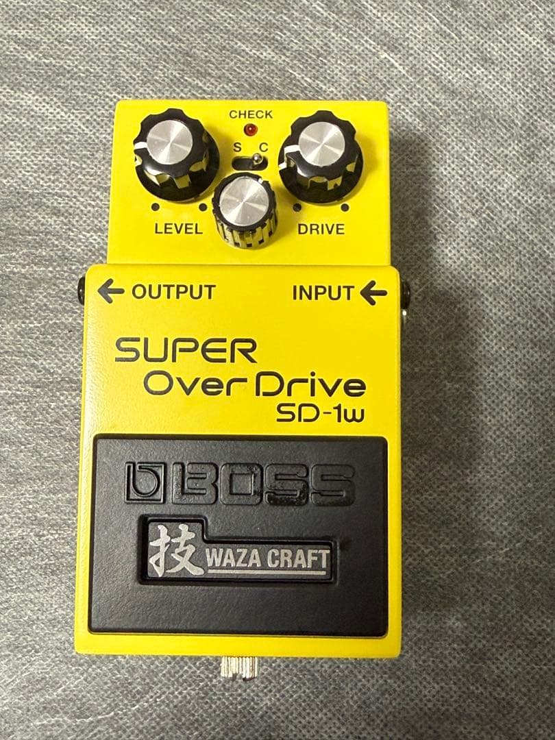 BOSS SD-1W WAZA CRAFT プレートセット