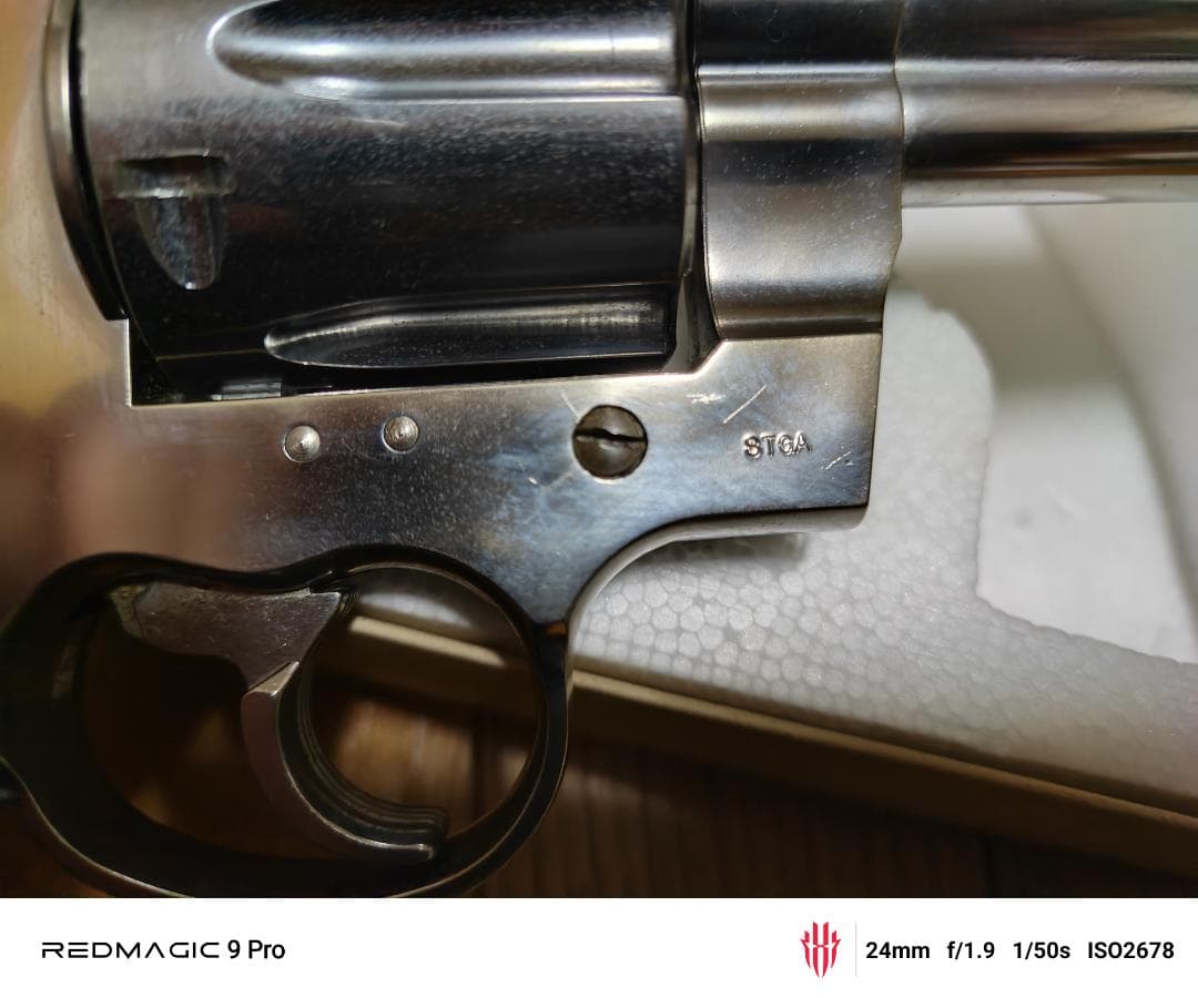 マルシン 6mm BBガスリボルバー シルバー