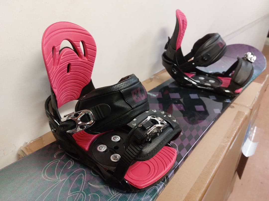 レディーススノーボード×ビンディング×ボードバック３点セット