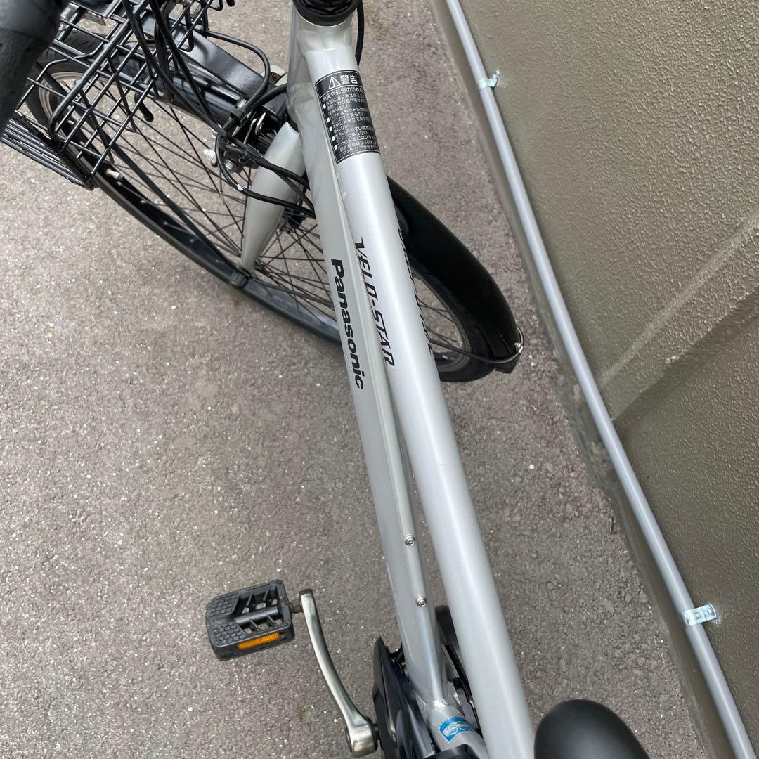 パナソニック電動アシスト自転車 シルバー 16Ahスポーツ