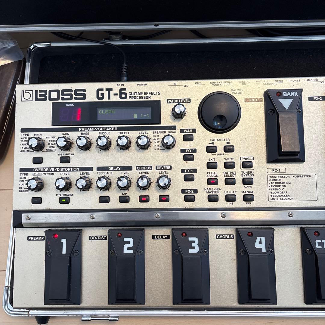 DXAYEZKE 商談中！！ BOSS GT-6 フロアマルチエフェクター