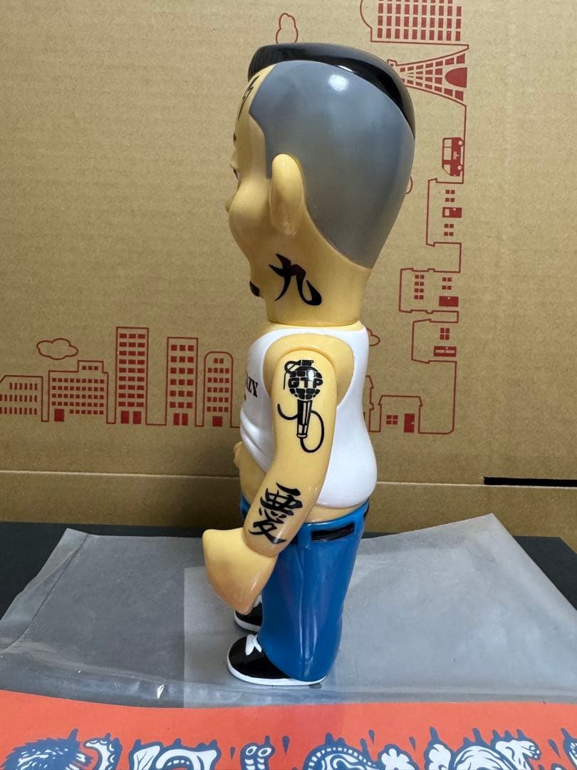 ソフビ　G-CUE x HEADLOCKSTUDIO ヘッドロックスタジオ