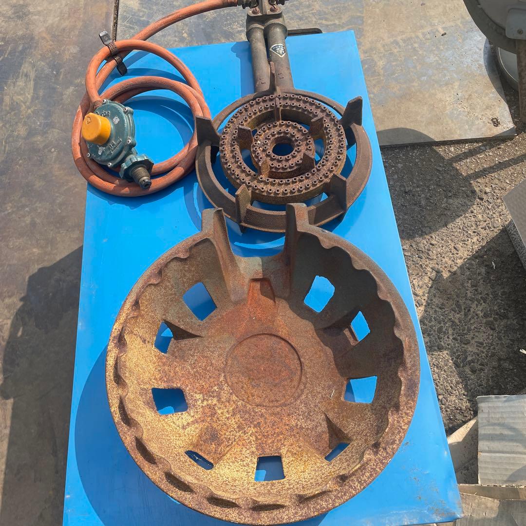 シングルバーナーコンロ ガスホース付き