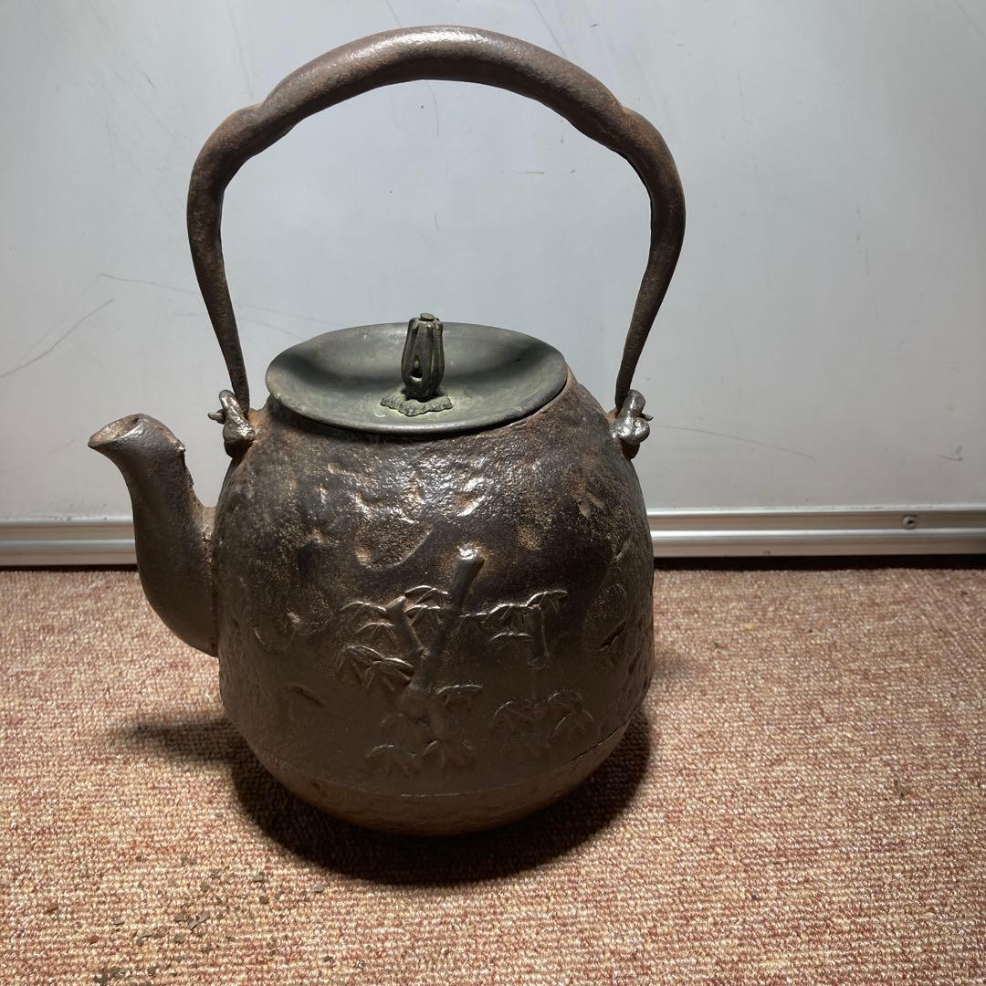 明治期大国鉄瓶
