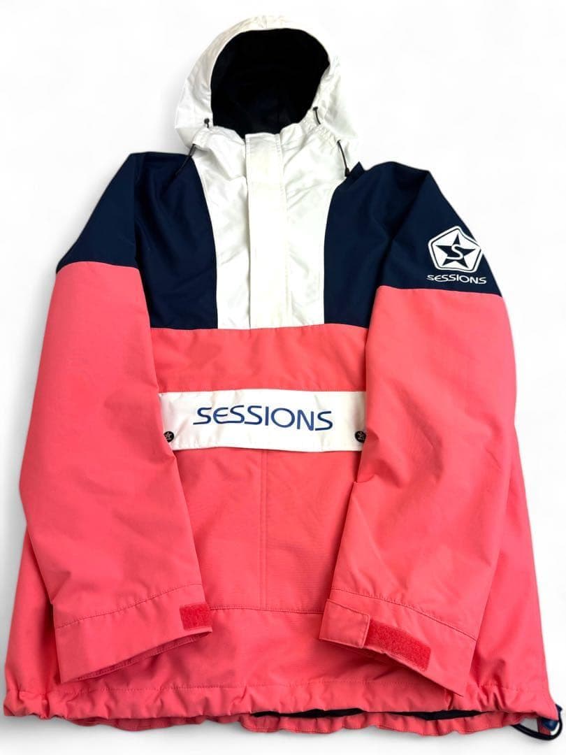 【極美品】SESSIONS スノーボードウェア 上下セット メンズL/LLサイズ