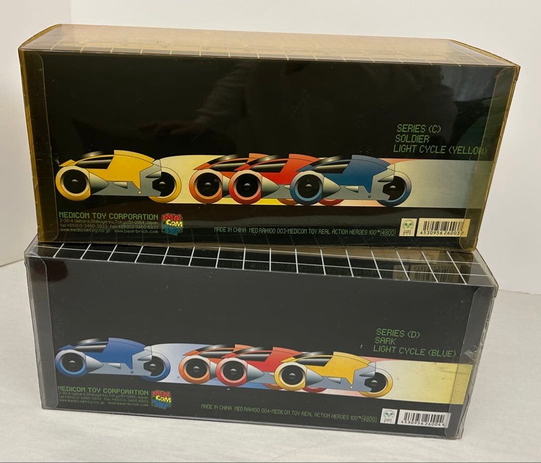 メディコムトイ TRON ライトサイクル　4種セット