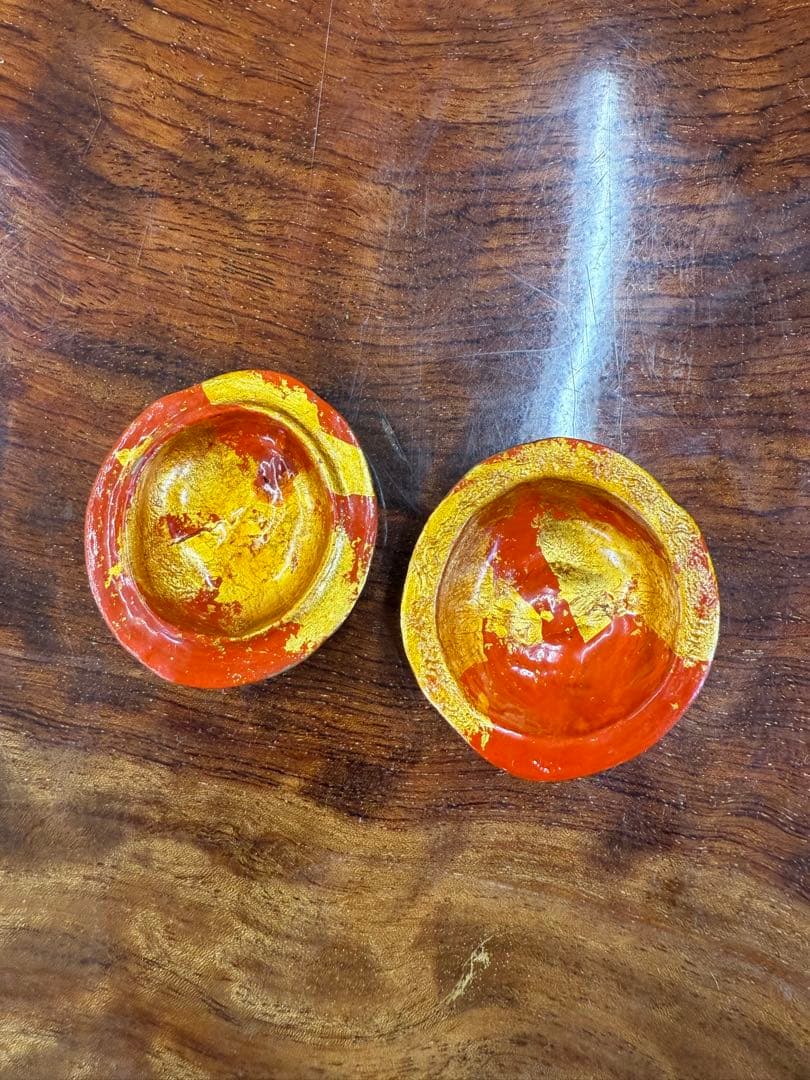 黄漆赤漆透き漆研出し（希少品）