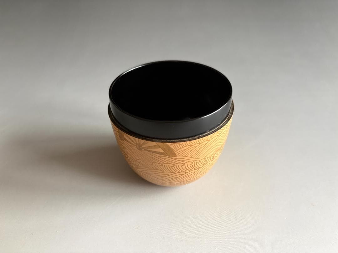 薄茶器　辻石斎　波車　大棗　茶道具