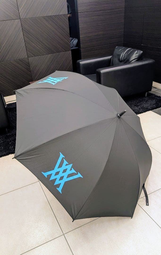 【ひで】新品未使用　ANEW GOLF　傘　青×黒　2本セット