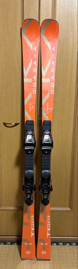 新品未使用　OGASAKA TC-S SR585スキー板165㎝ オレンジ