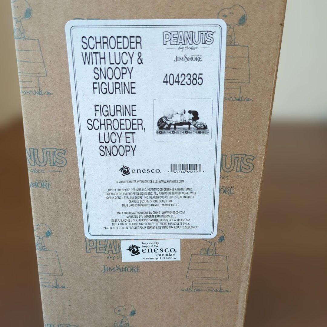 Jim Shore スヌーピー フィギュア シュローダー&ルーシー