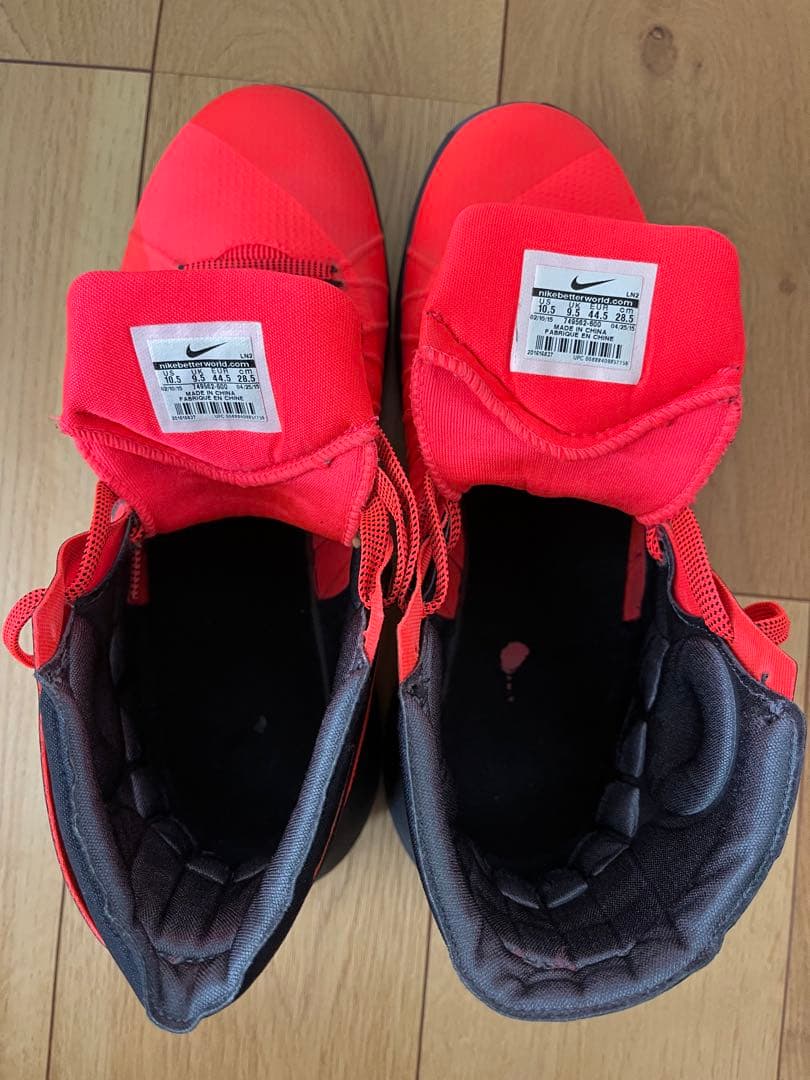 NIKEバスケットシューズ レッド