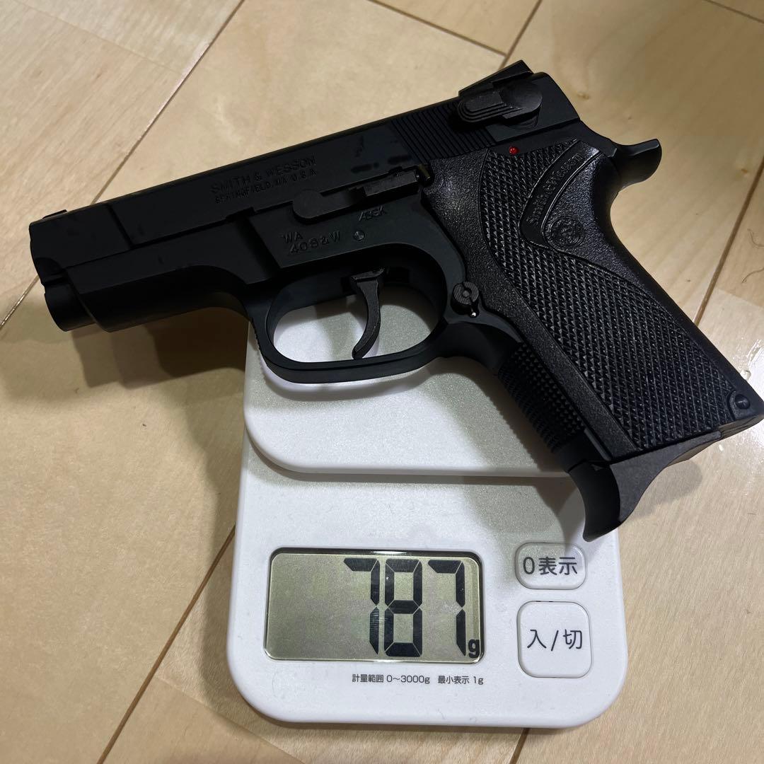 美品 WA S&W ショーティ 40 HW マグナ ブローバック ガスガン