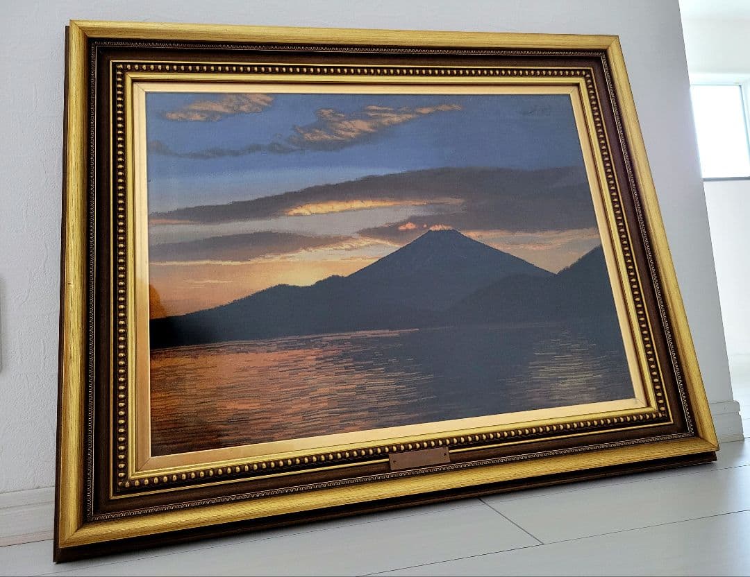 ペルシャ絨毯 タブリーズ産 プレーベル アミンザデ 額入り インテリア 壁掛け