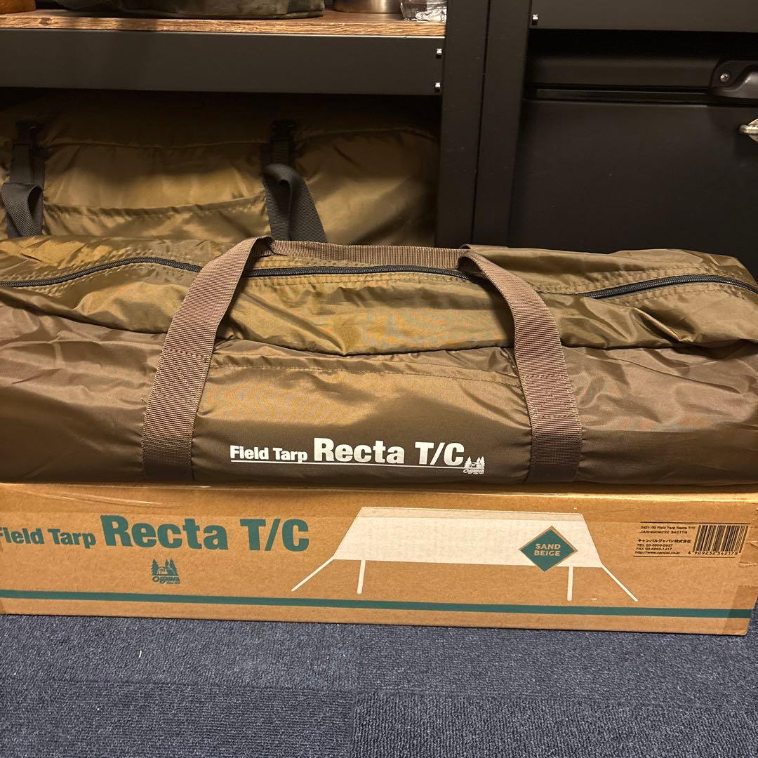 Field Tarp Recta T/C オリーブグリーン