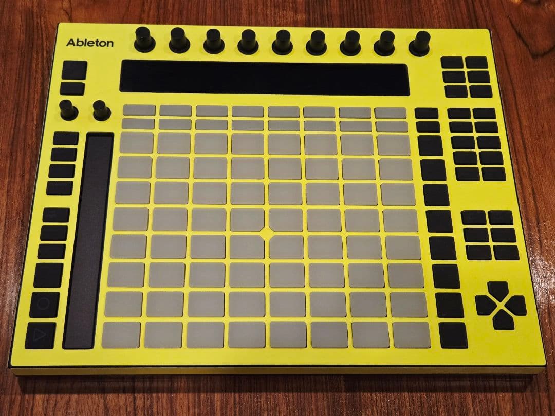 Ableton Push 初代 本体のみ ケーブルなし イエロー外装