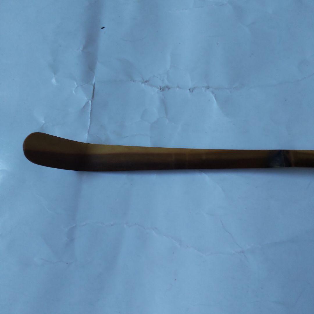 茶杓 紫野 大徳寺 細合喝堂 作 銘『 三友 』 共箱 茶道具 新品 未使用