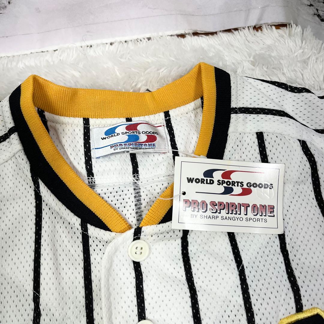 阪神タイガース 江夏豊 背番号28 復刻レプリカ ユニフォーム LL タグ付き