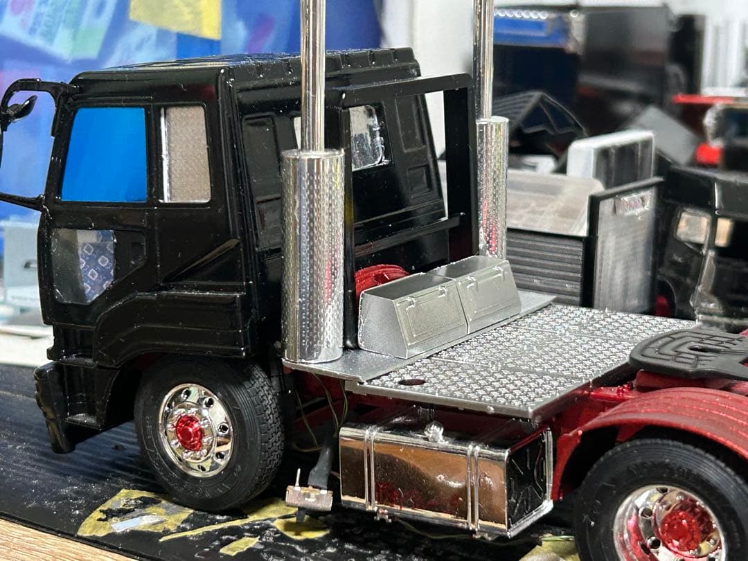 1/32ビックサムトレーラー デコトラプラモデル