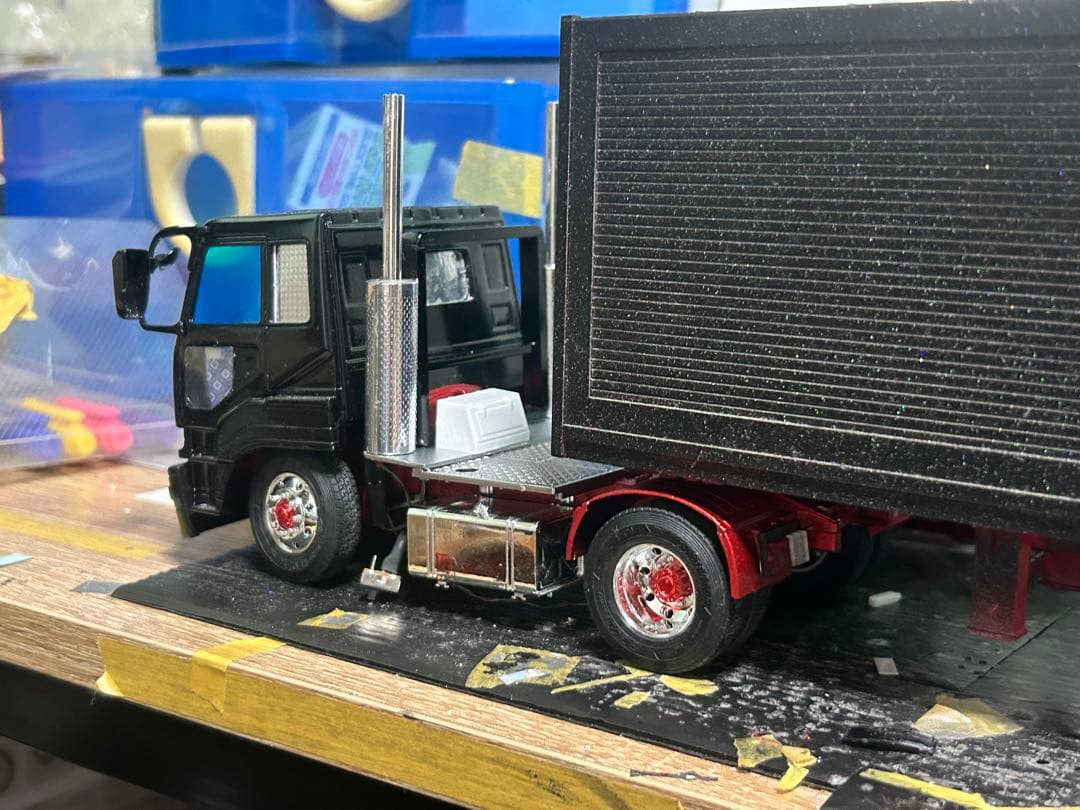 1/32ビックサムトレーラー デコトラプラモデル