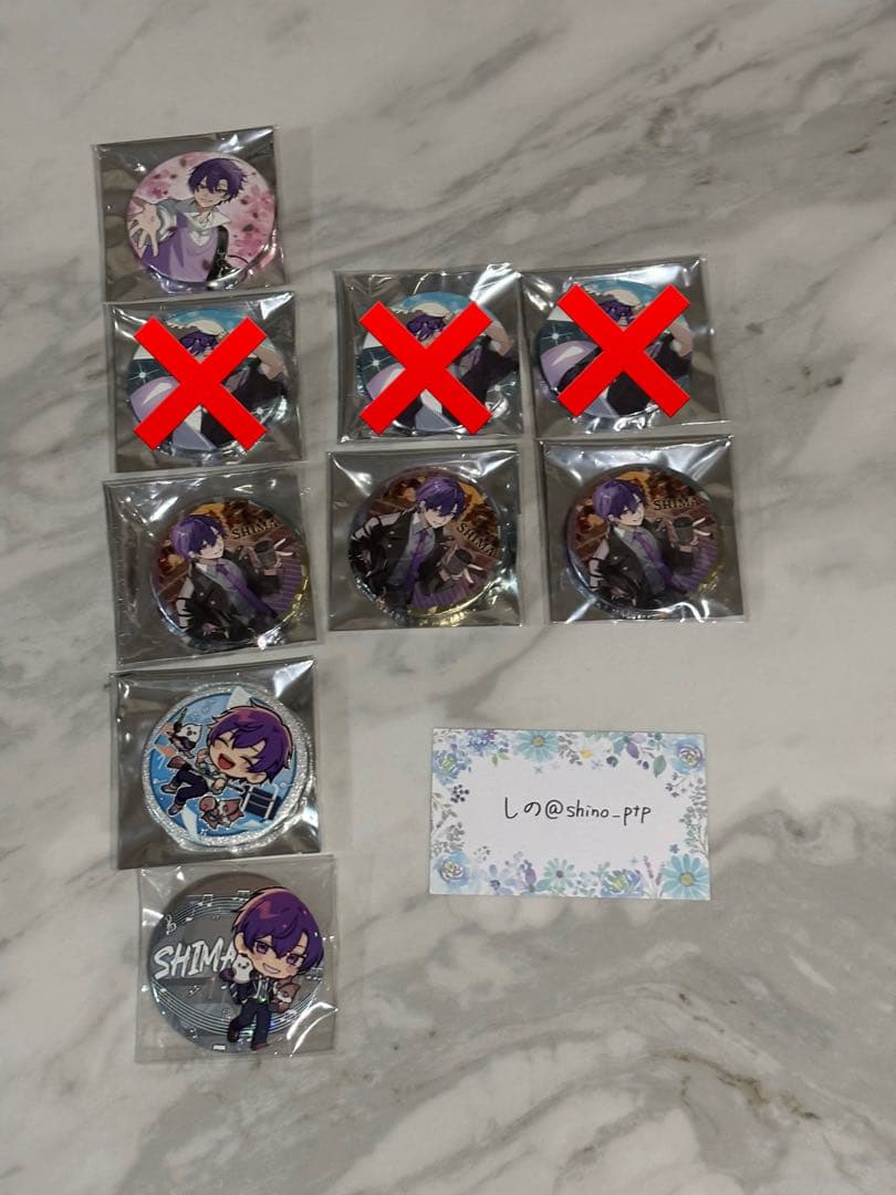 志麻ワン　2025 缶バッジ　shiki