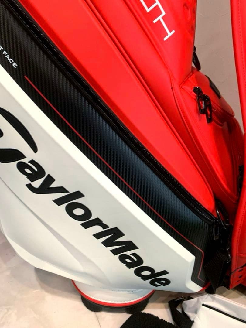 美品　テーラーメイド　ステルス2 ツアースタッフ　3点式 キャディバッグ