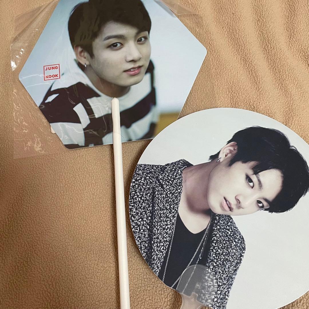 ジョングク 団扇 フラッグ 一式