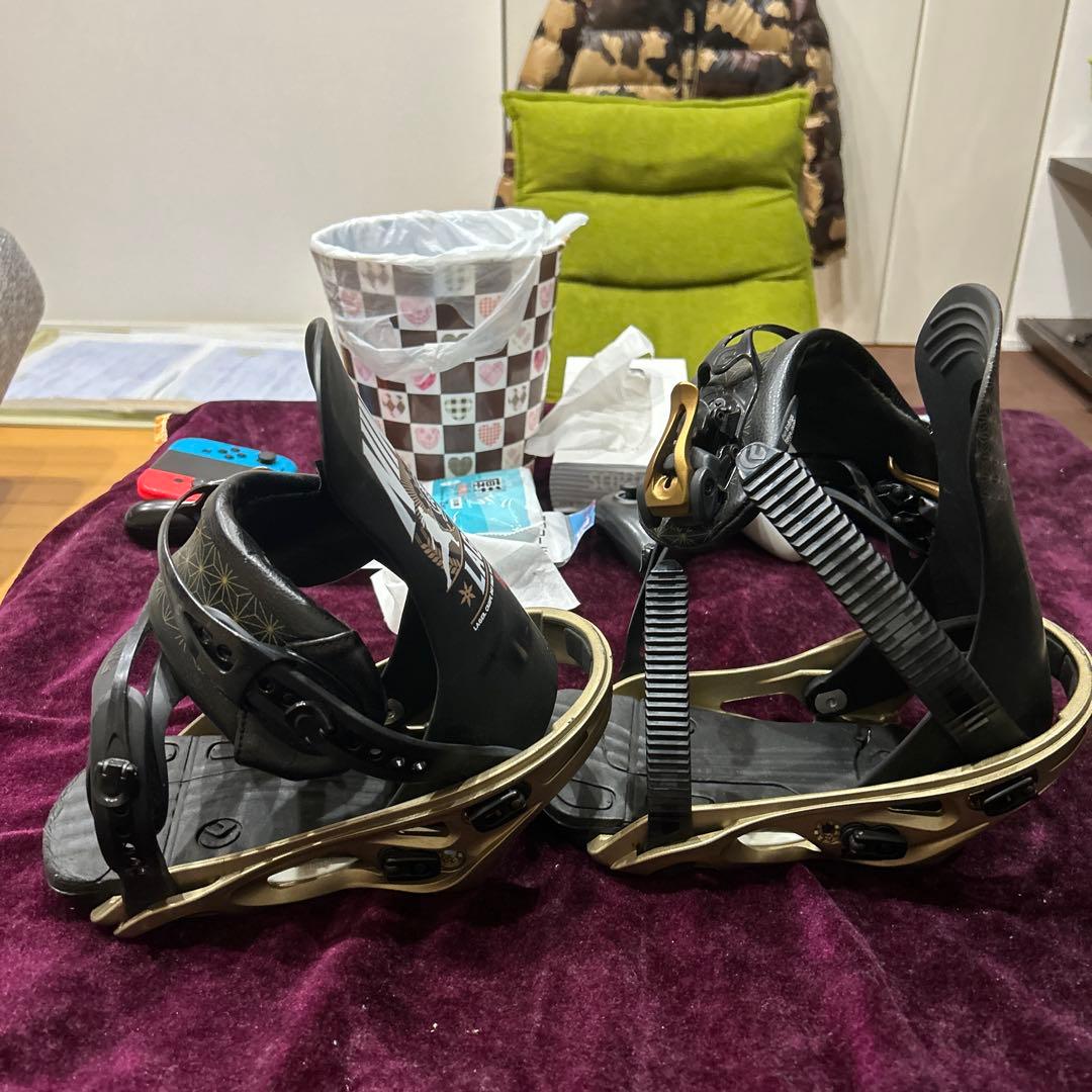 激レア　FLUX NINJA LAGER ビンディング ブラックRK LTD