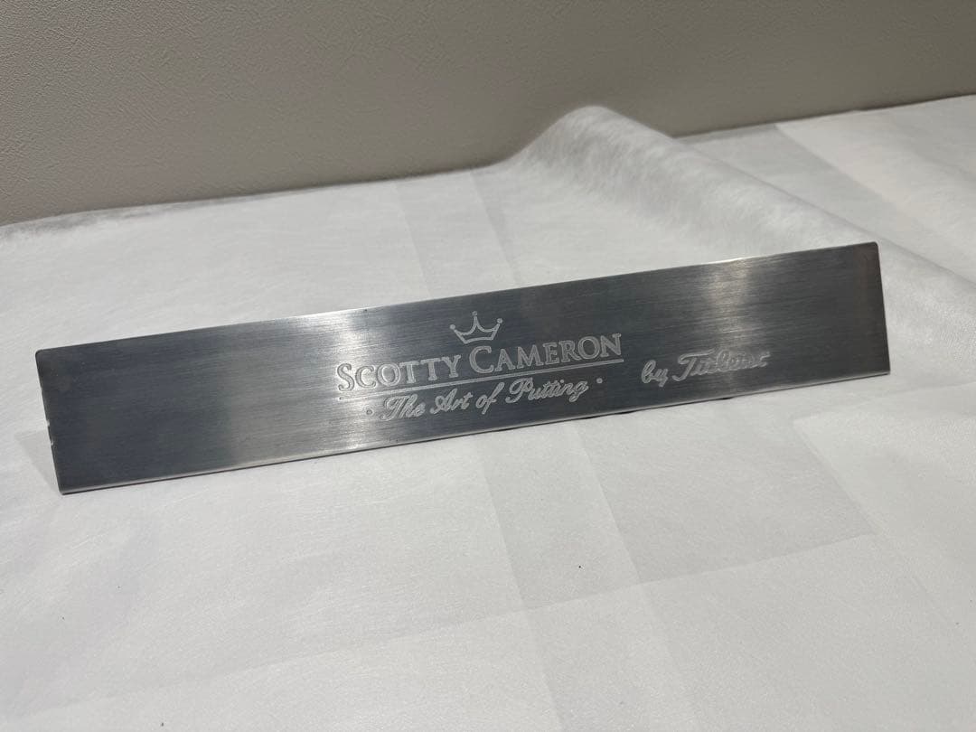 スコッティキャメロン　ディスプレイのプレート　非売品