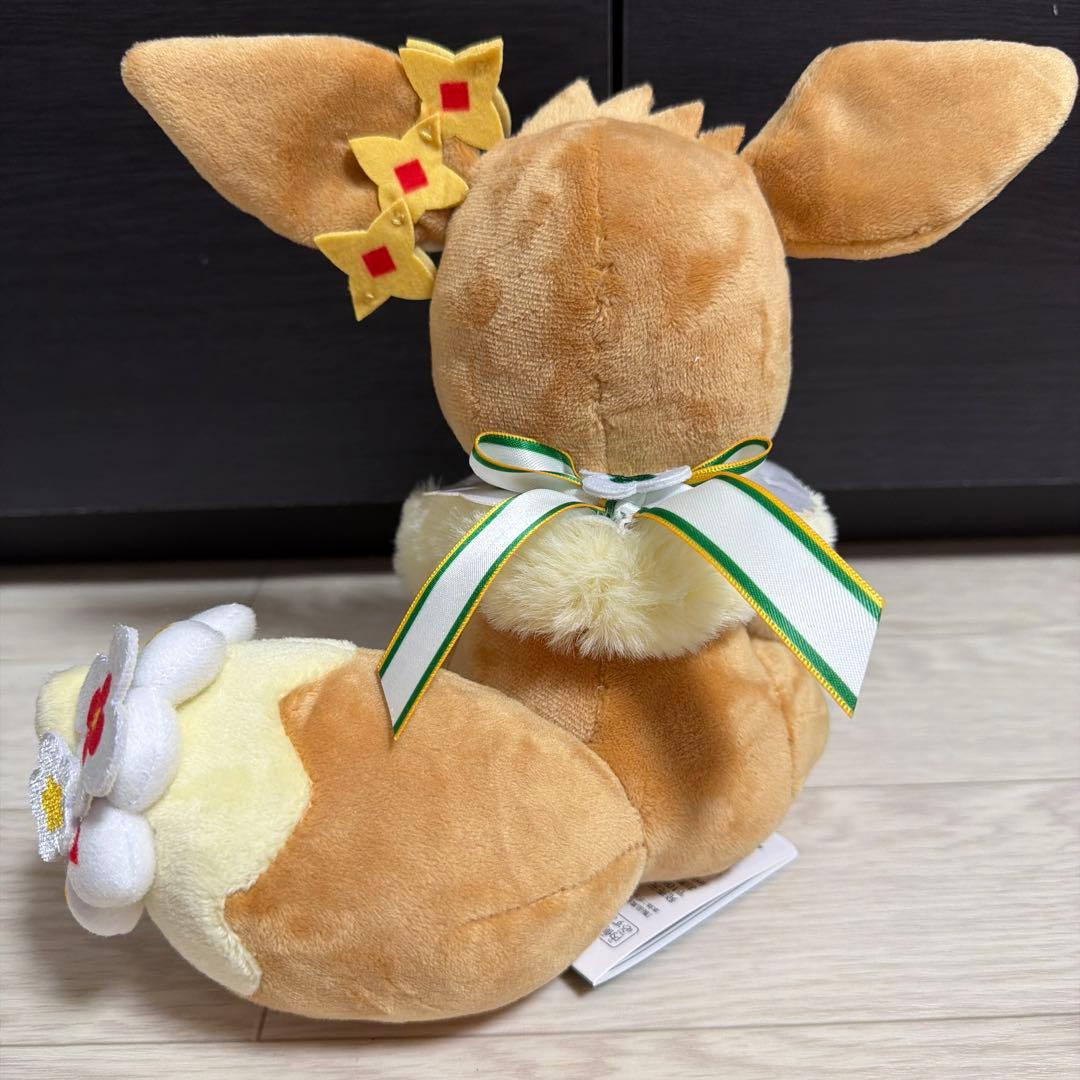ポケパークカントー ぬいぐるみ カーニバル衣装 イーブイ＆ピカチュウ