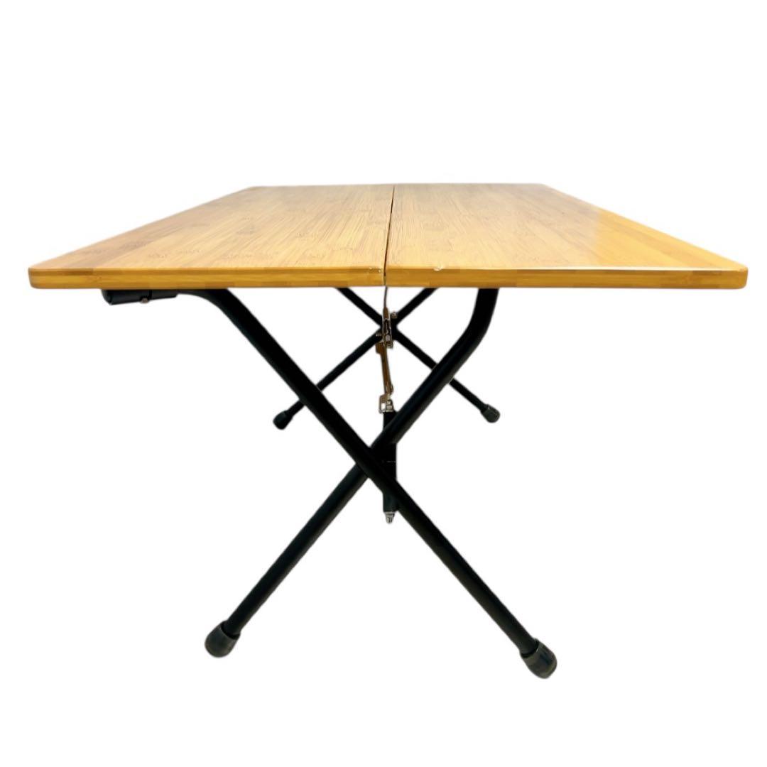  peak スノーピーク ワンアクションローテーブル竹 ブラック 限定