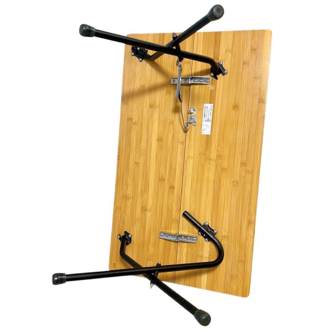  peak スノーピーク ワンアクションローテーブル竹 ブラック 限定