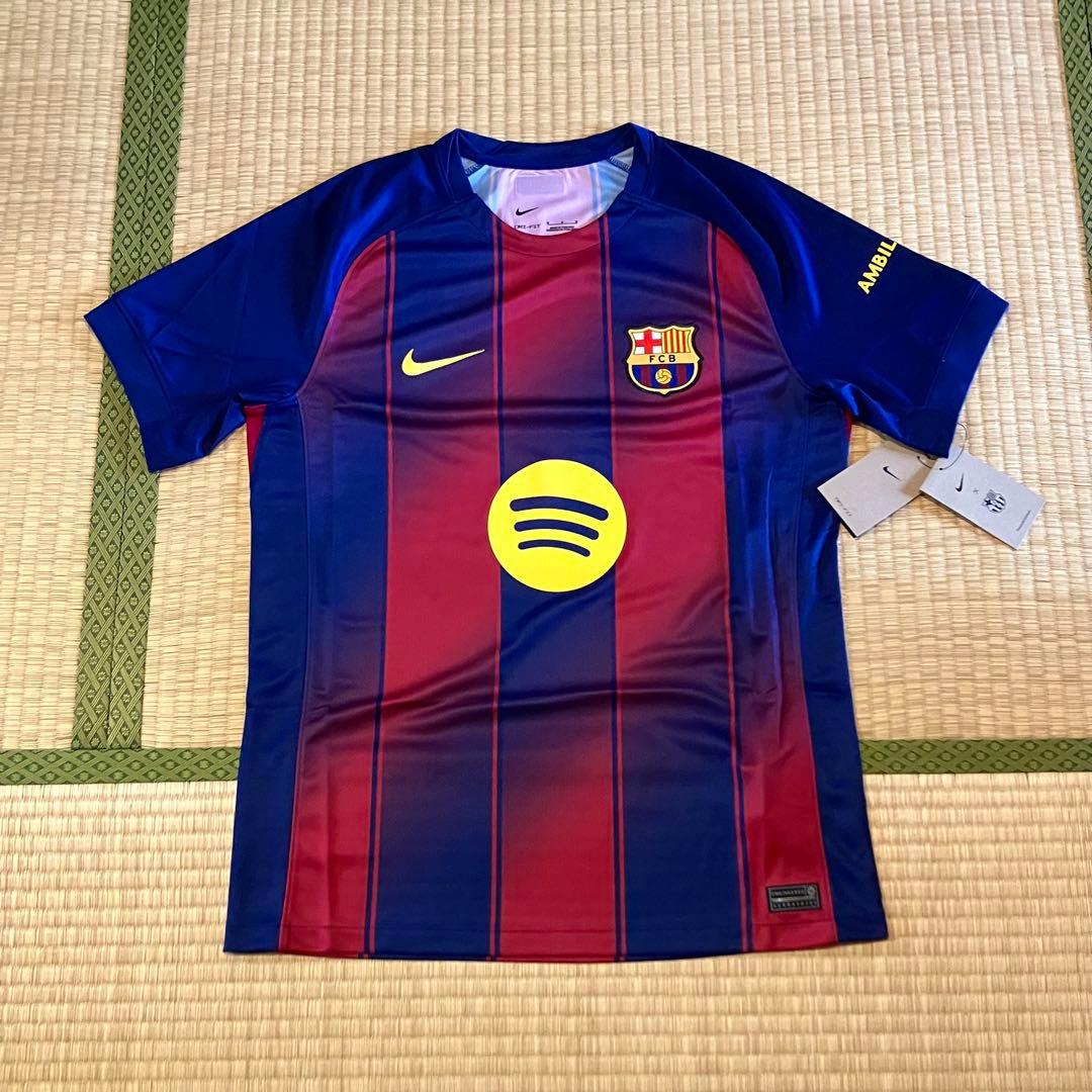 新品 FC Barcelona バルセロナ 25 26 ホーム ユニフォーム M