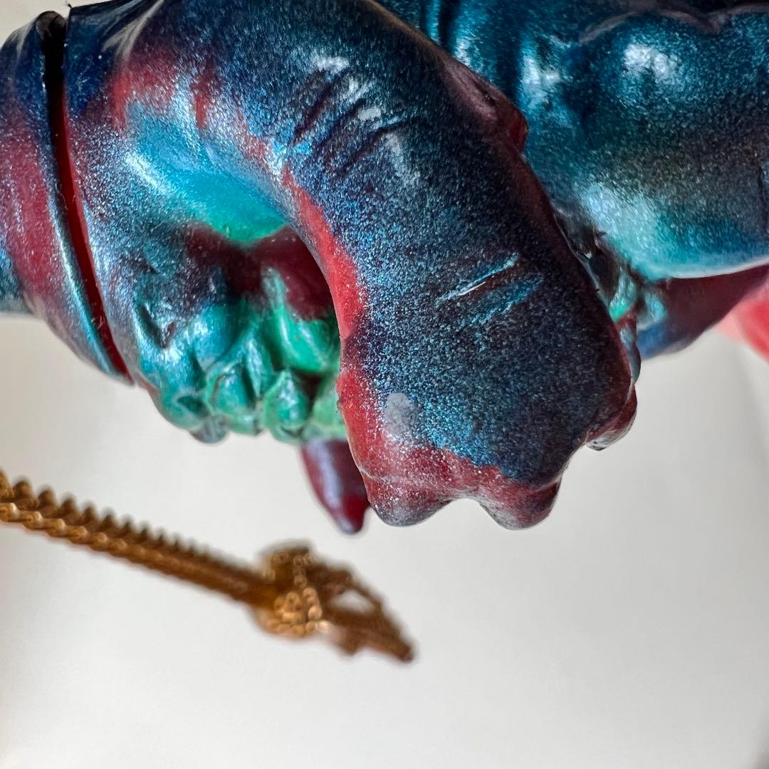 ゴモラ　ペンダント　ソフビ　フィギュア　レトロ　当時物　ウルトラマン