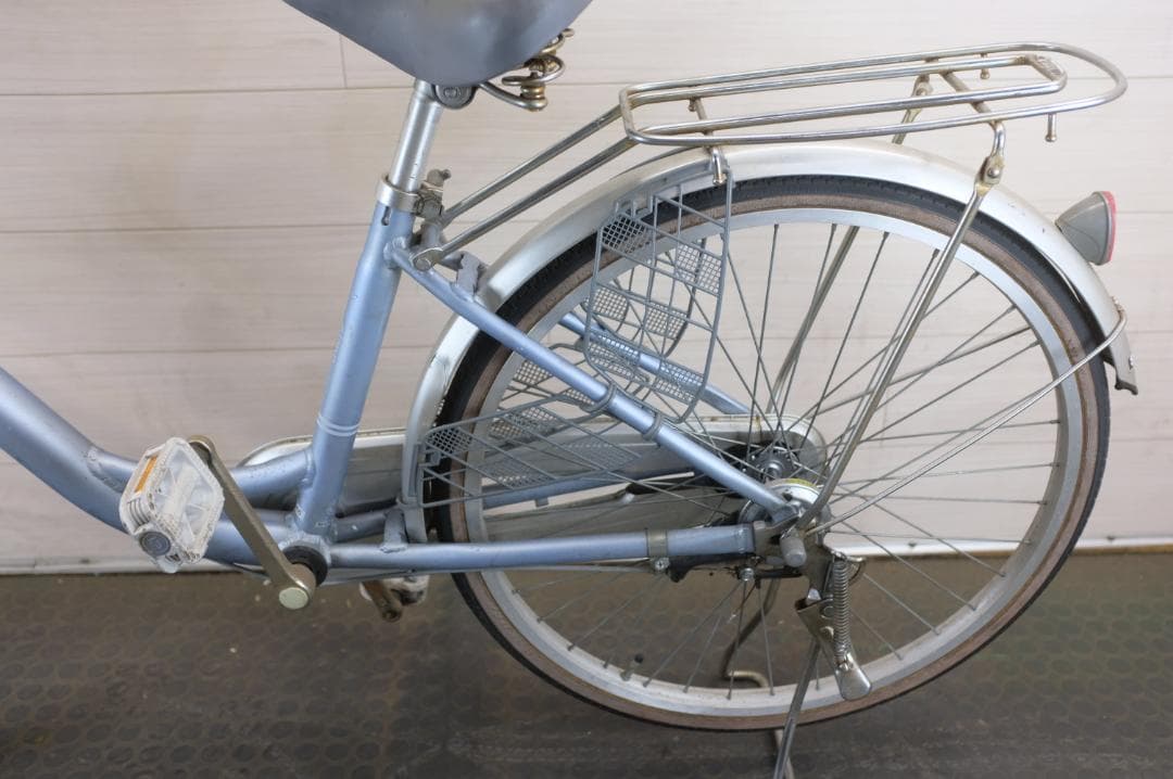 軽快車　24インチ　シングル　オートライト