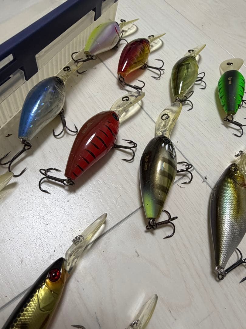 クランク　シャッド　ミノー　ポッパーなどなど