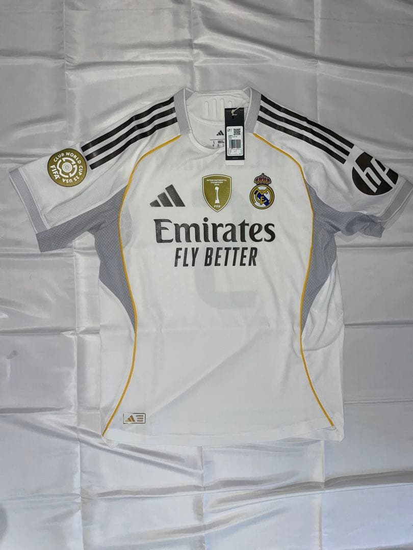 ベリンガム　レアルマドリード25/26ホーム　背番号5 正規品 クラブW杯仕様