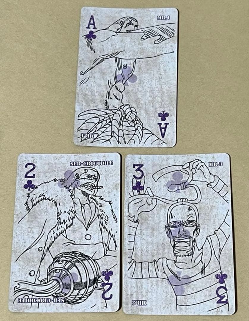 ONE PIECE アラバスタ 初期 ブロマイド カード クロコダイル Mr.3