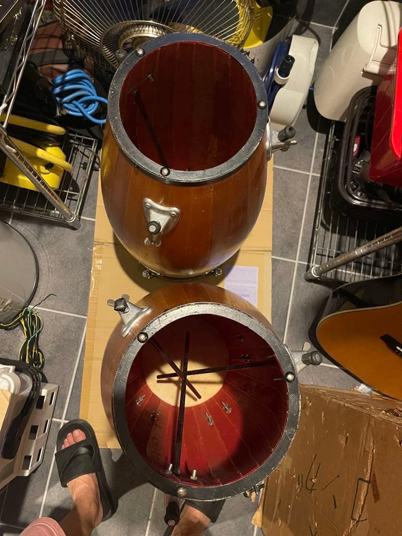 Pearl コンガ ペア 木製