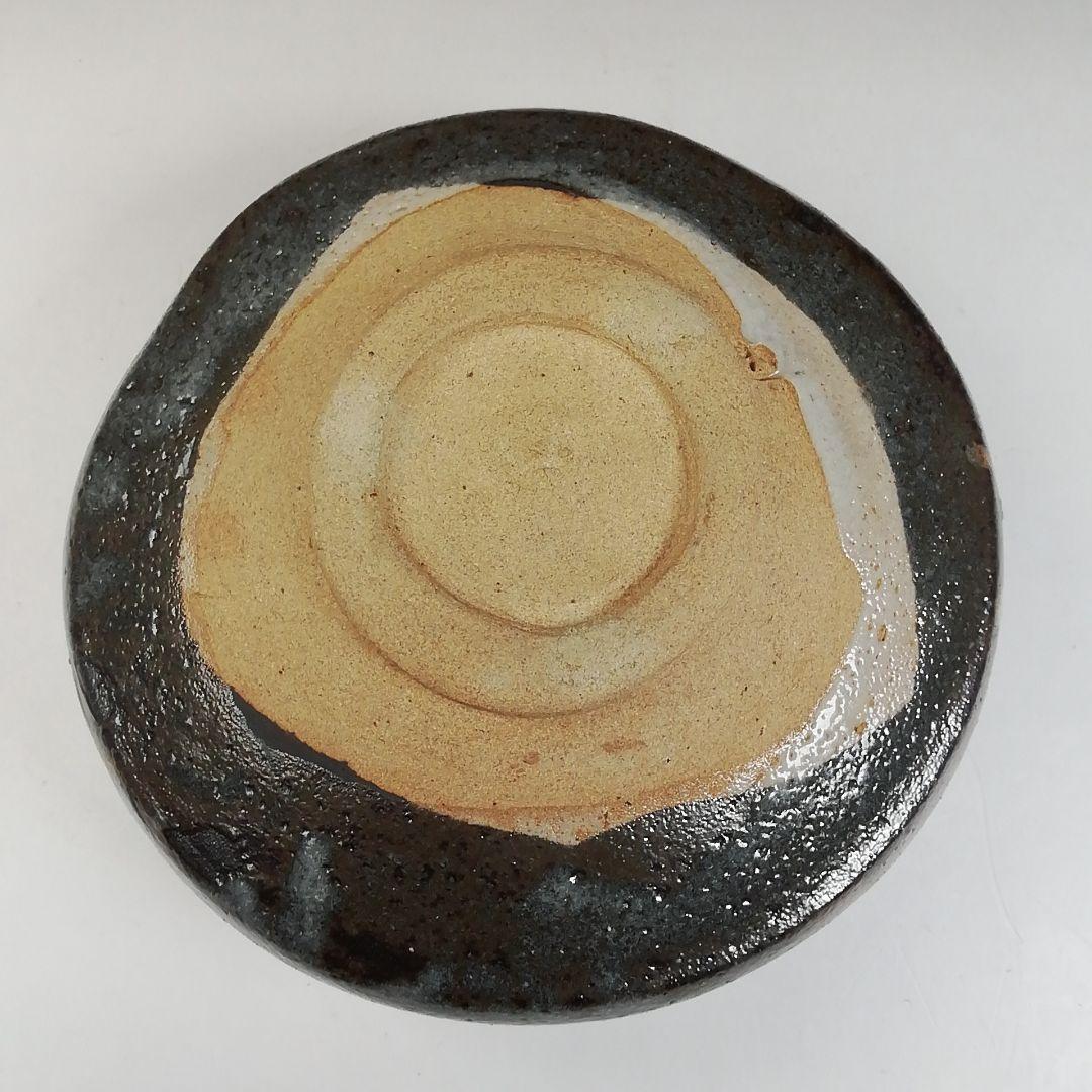 Ｗ８４　茶碗　『鼡志野　茶碗』『竹里庵　加藤春二 作』　共箱　抹茶碗　茶道具