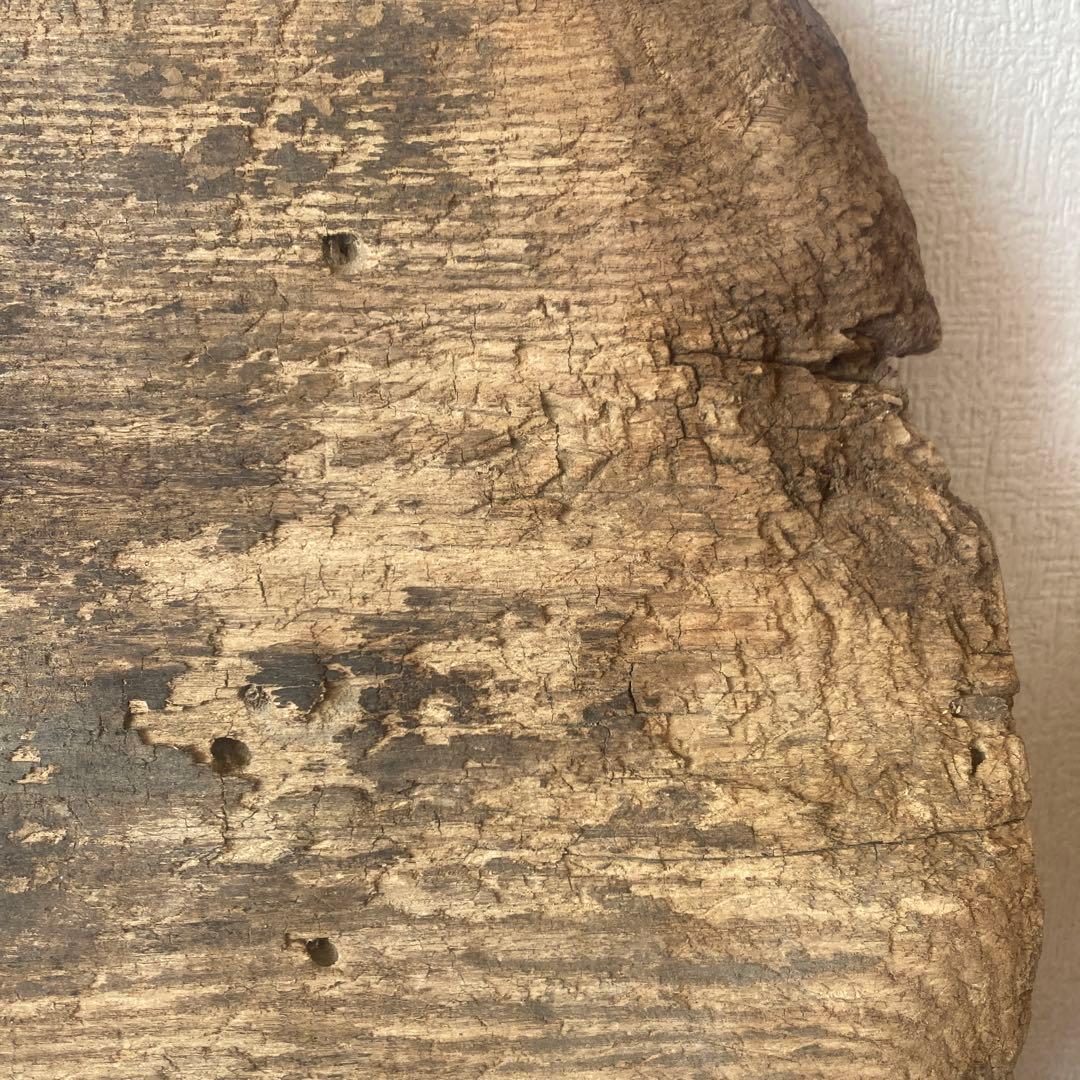 李朝　敷板　台座　ソバン　木地盆　木工品　古道具坂田　骨董　済州盆　古物