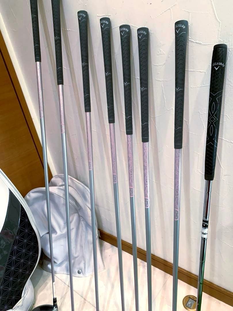 豪華　現行品　レディースゴルフクラブ キャロウェイ　ソレイユ　優しく可愛い