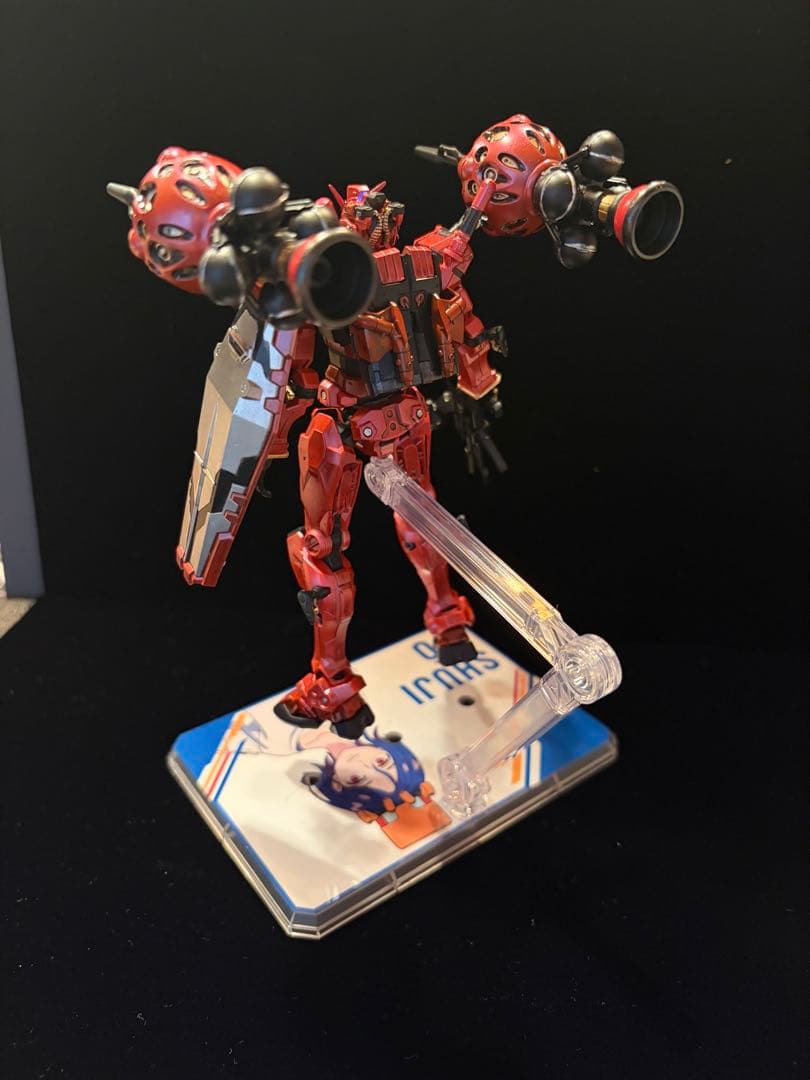 HG 1/144 赤いガンダム 全塗装+LED仕様