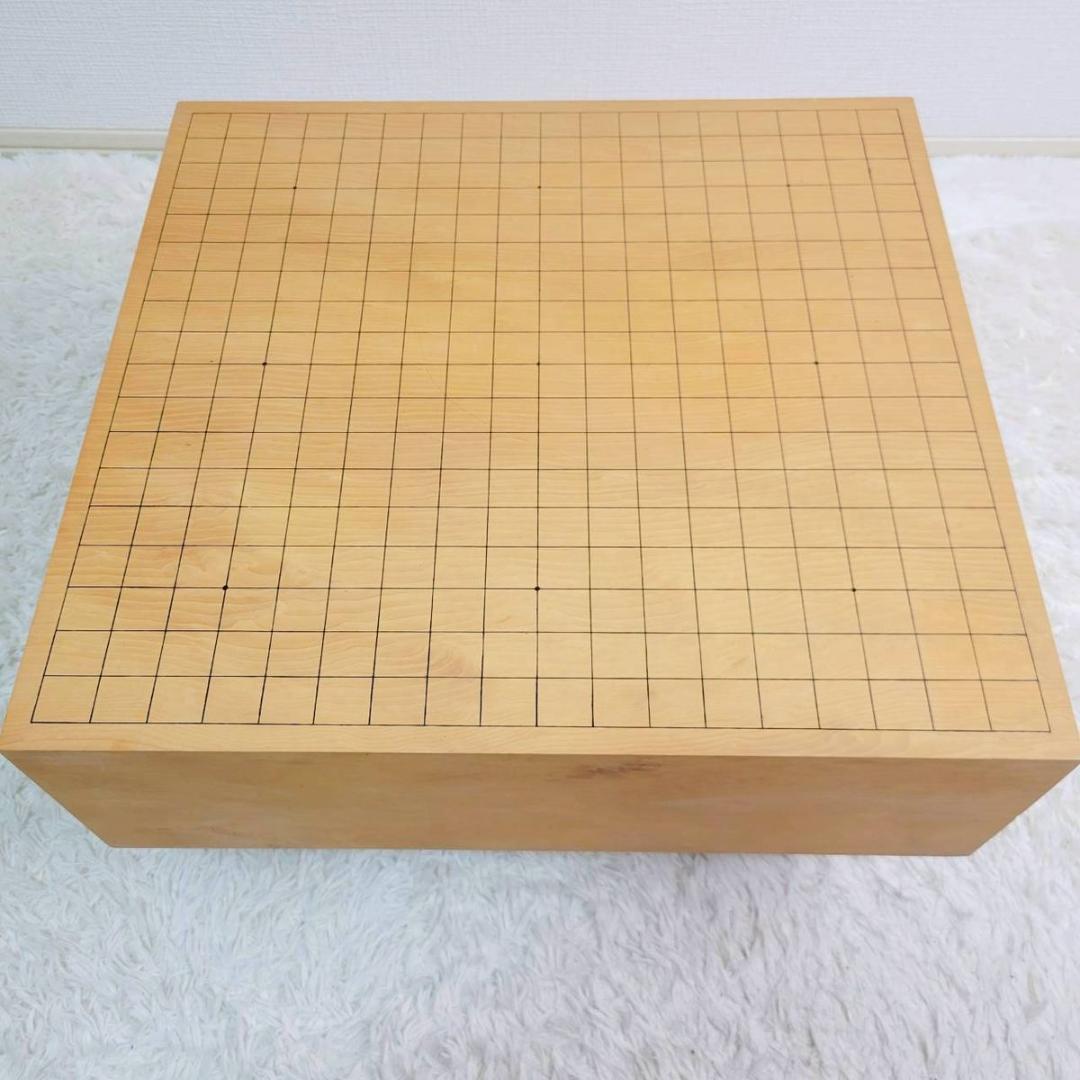 【木製】碁盤 脚あり へそ付き Y4