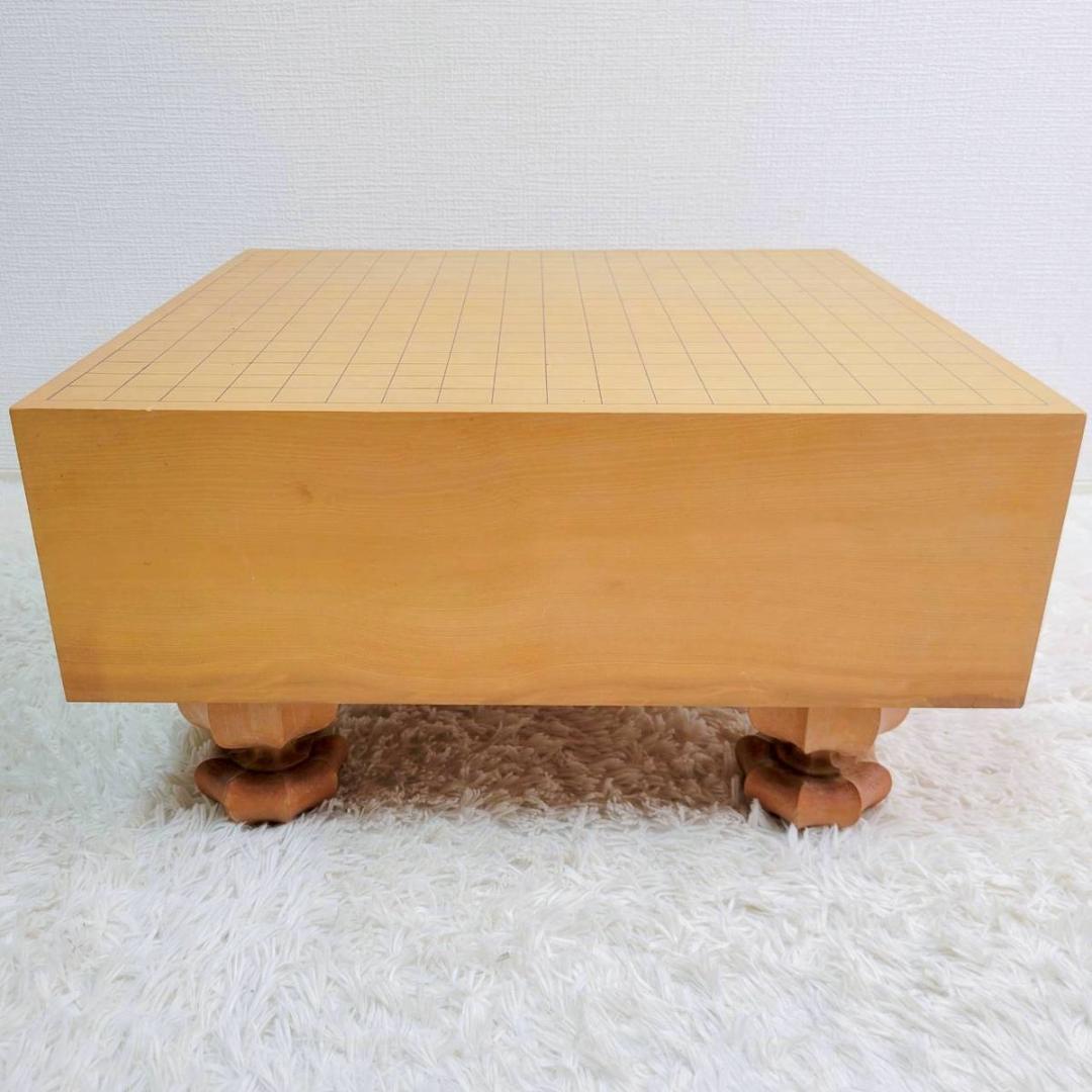 【木製】碁盤 脚あり へそ付き Y4