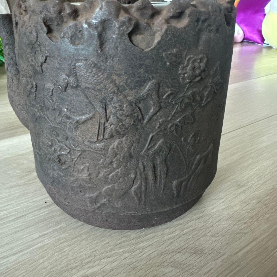 時代物　龍文堂造 鉄瓶 急須 茶道具 骨董